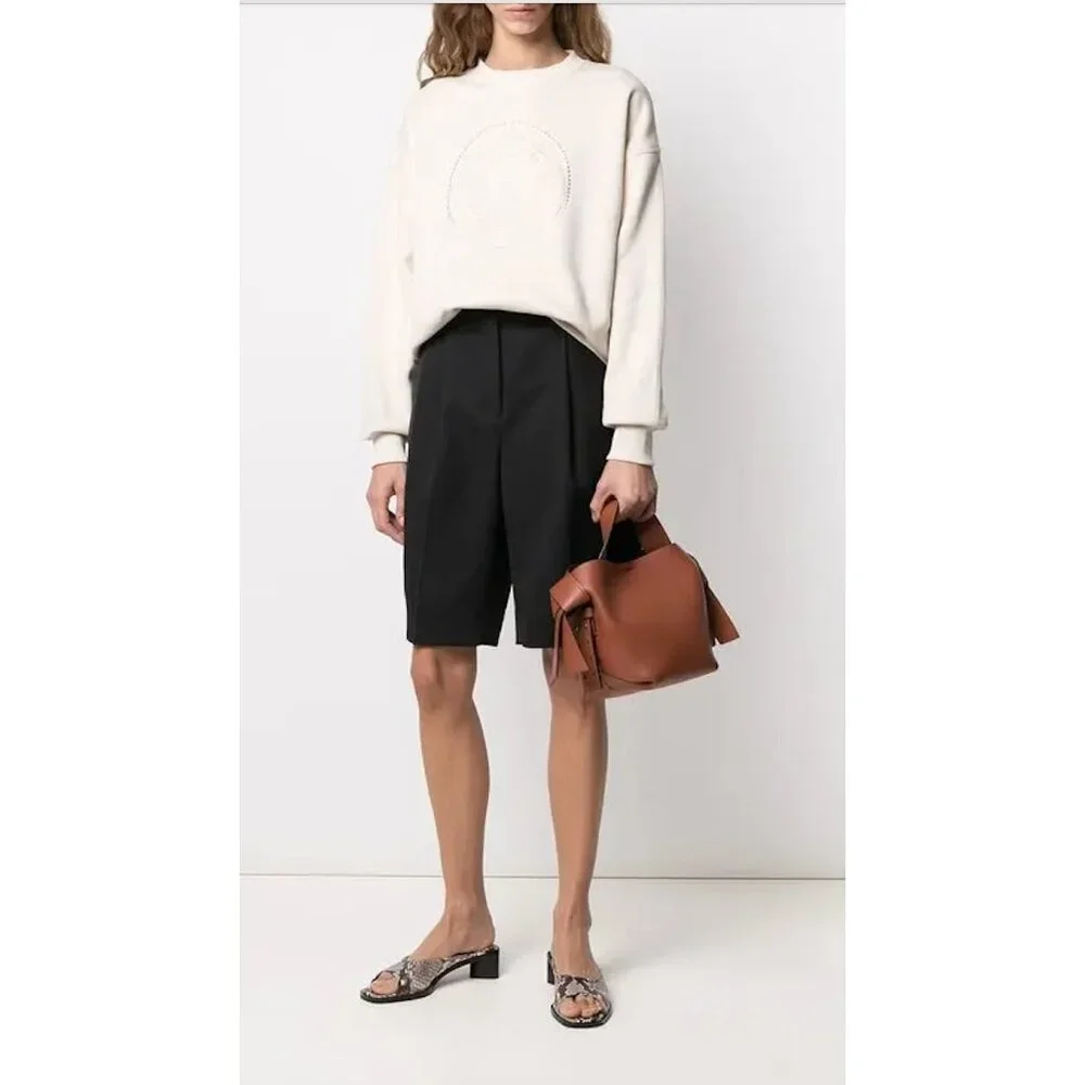 BNWOT ACNE STUDIOS KNEE LENGTH BERMUDA PLEAT SHORTS S - Picture 1 of 10